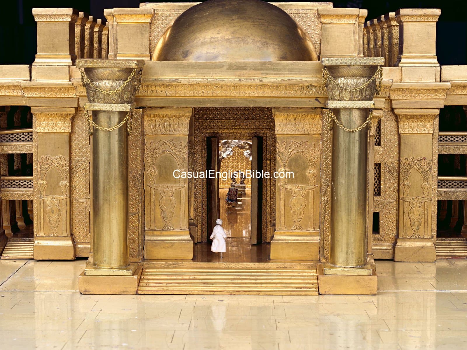 Model of Entrance into Solomon's Temple