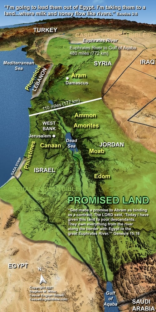 Torah Map Discover the New Boundaries of the Promised Land
