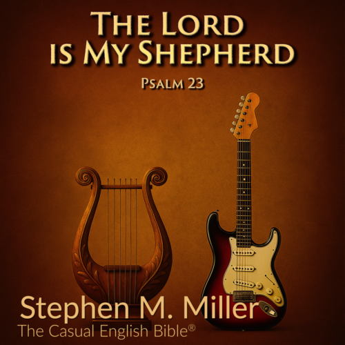cover for The Lord is My Shepherd song from the Casual English Bible