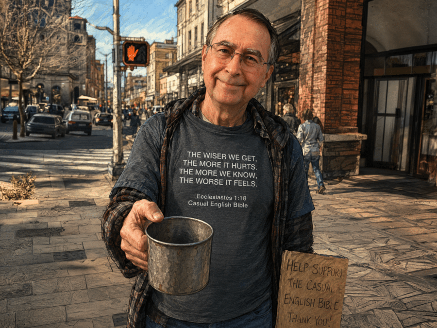 Help fund proofreading the Casual English Bible