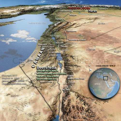 genesis 31 Jacob leaves Haran 1200px
