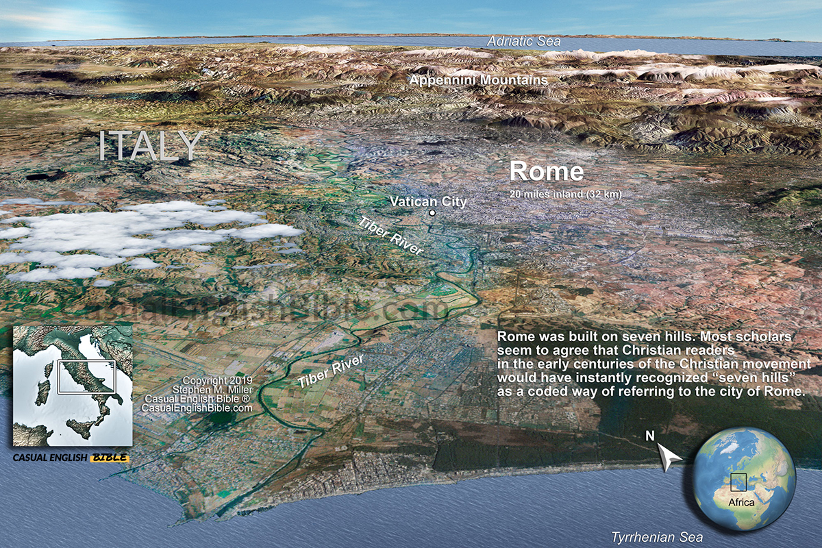 Map: Rome