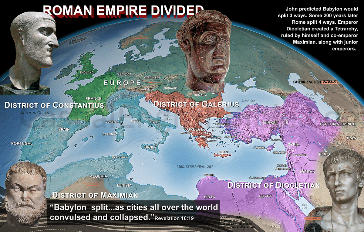 Casual English Bible 3D style map of Roman Empire divided . revelation-16-map-roman-empire-divided-1200px